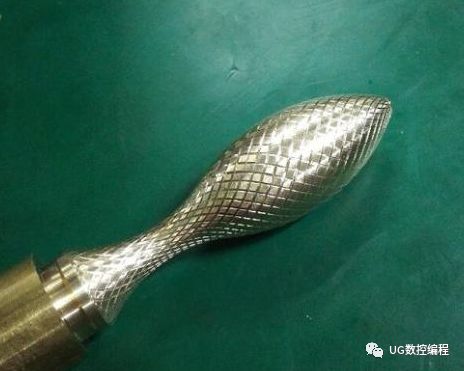 数控车床加工网纹,可以直接车出来,滚花新工艺!