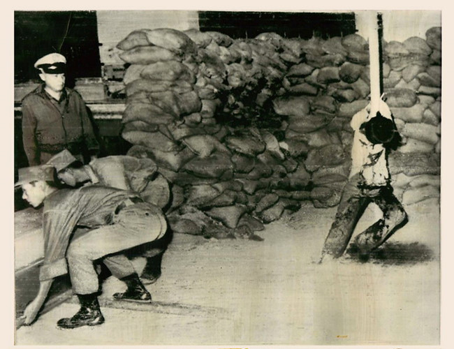 实拍1965年南越西贡公开处决投机倒把行为,审判结束立马就被枪毙