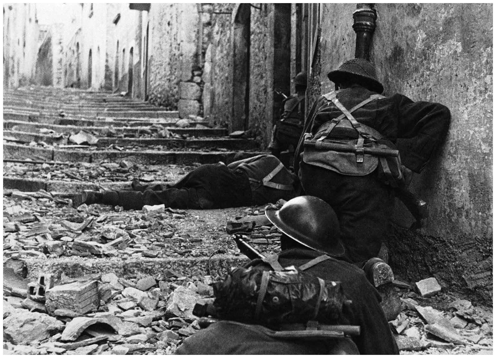 盟军登陆意大利之后的那些事儿,历史照片