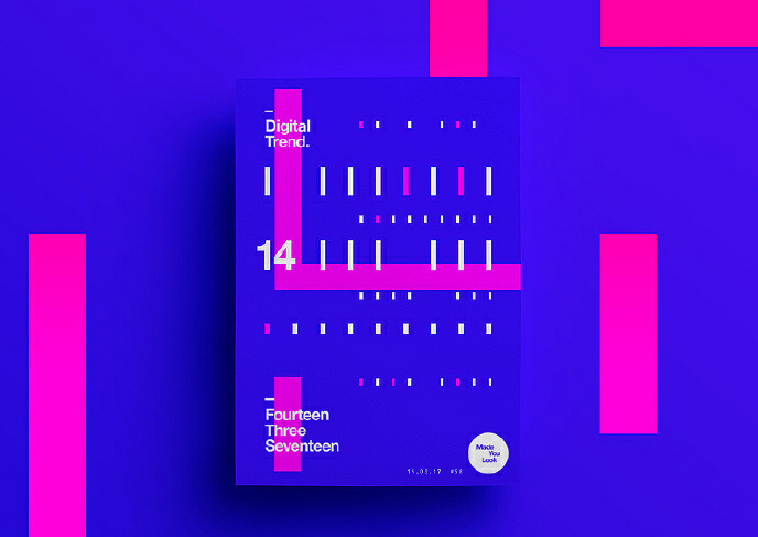 色彩高纯度高明度的海报设计