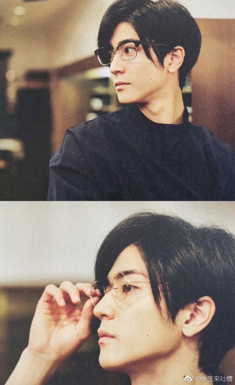 男明星们带上眼镜到底多么有气质白敬亭,肖战,张艺兴,杨洋,中岛裕