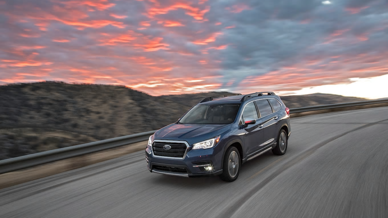 即将引入 斯巴鲁首款中大型suv ascent简评 第三排比汉兰达更大