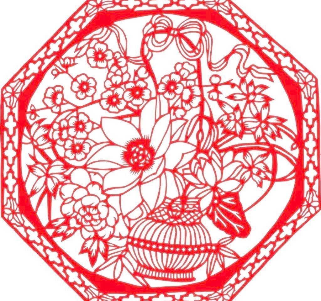 陕北窗花是一种民俗文化