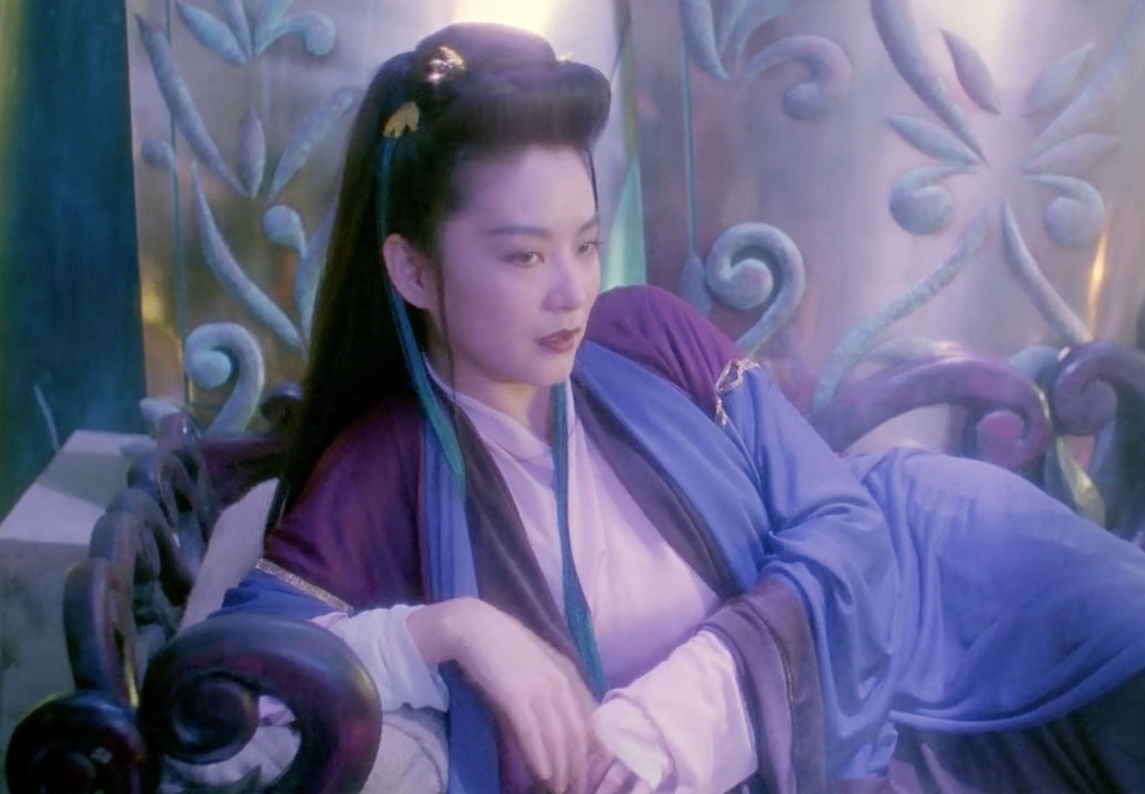 林青霞在古装戏中有一种说不出的中性美
