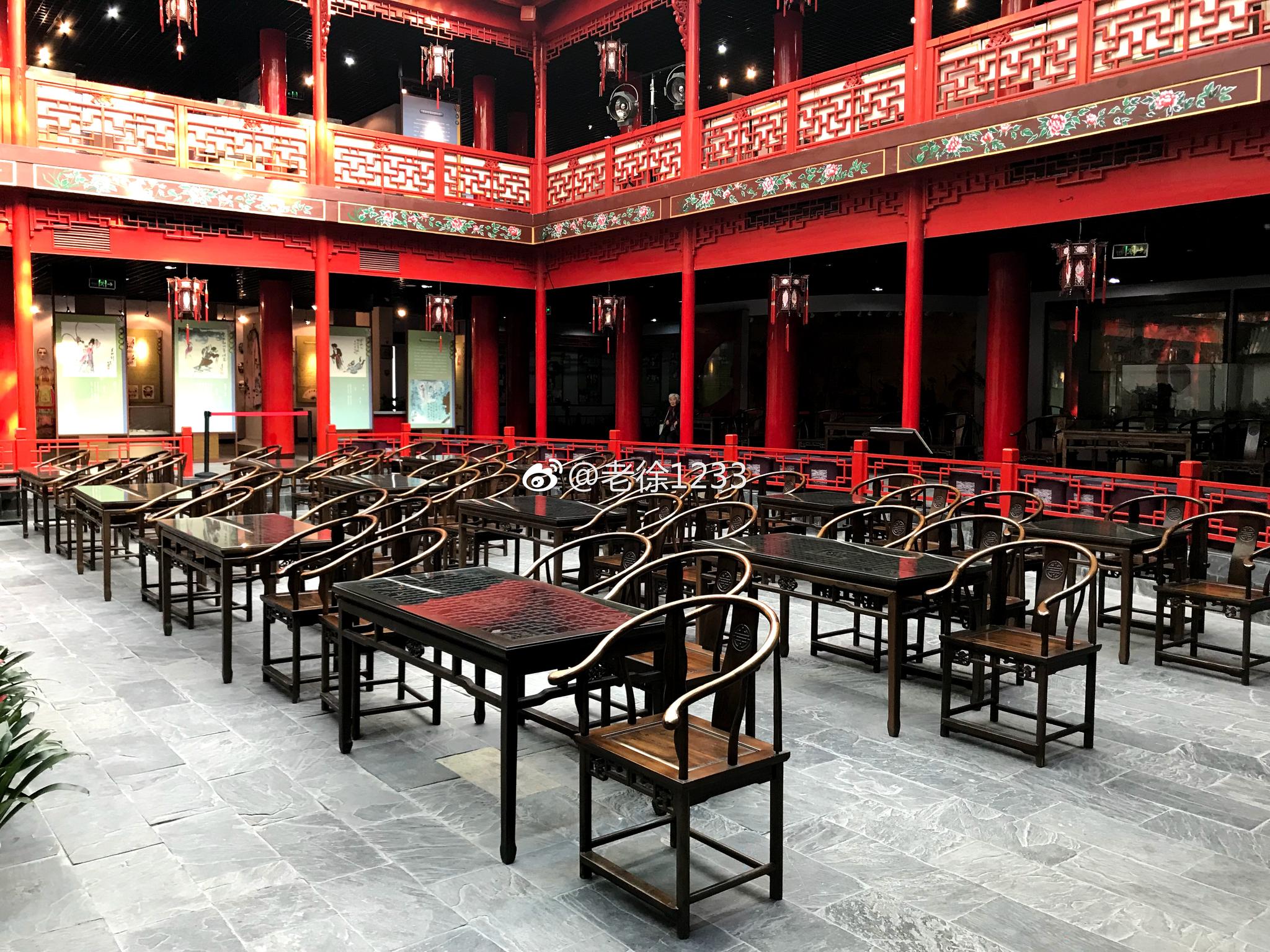 《清朝清晏园古戏台(仿建)》 4月24日摄于淮安戏曲博物馆|淮安|戏曲|博物馆_新浪新闻