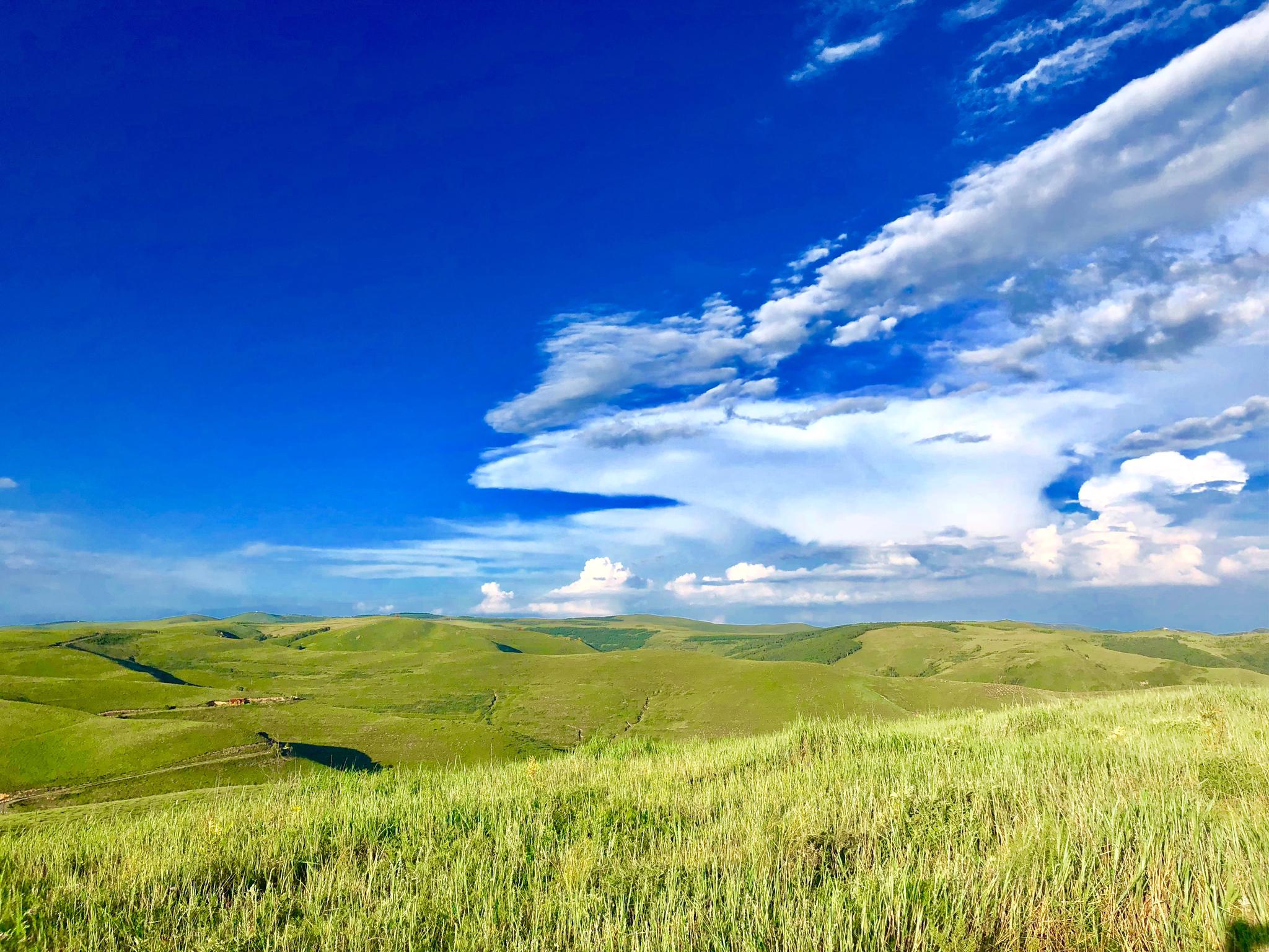 呼和浩特哈拉沁水库旁美景图片哈拉沁水库