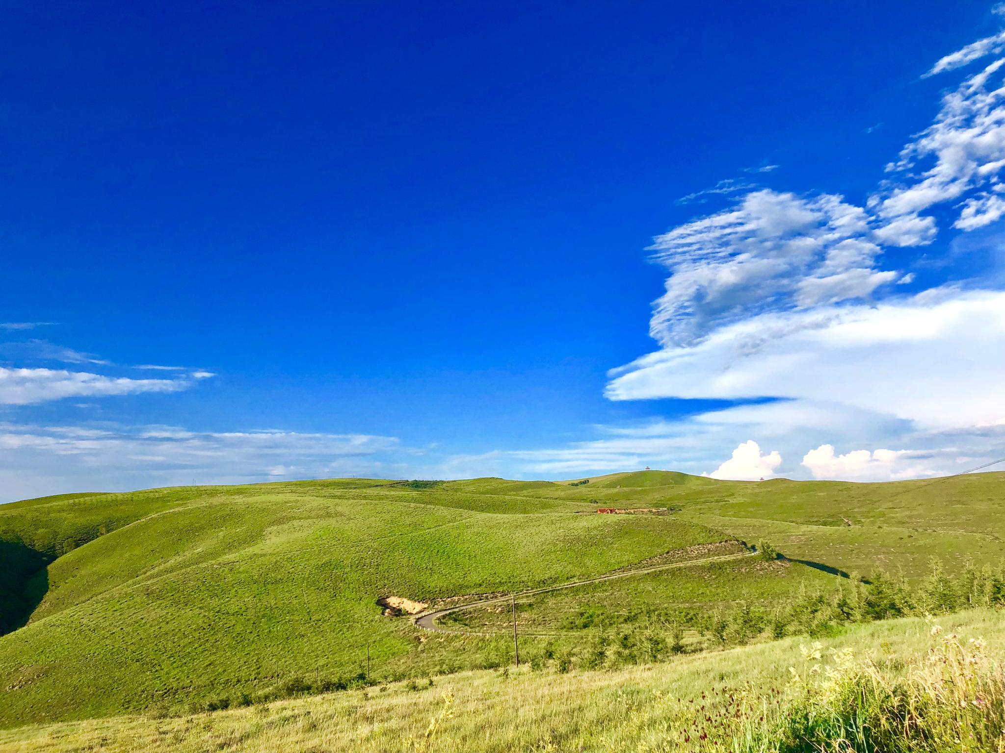 呼和浩特哈拉沁水库旁美景图片哈拉沁水库