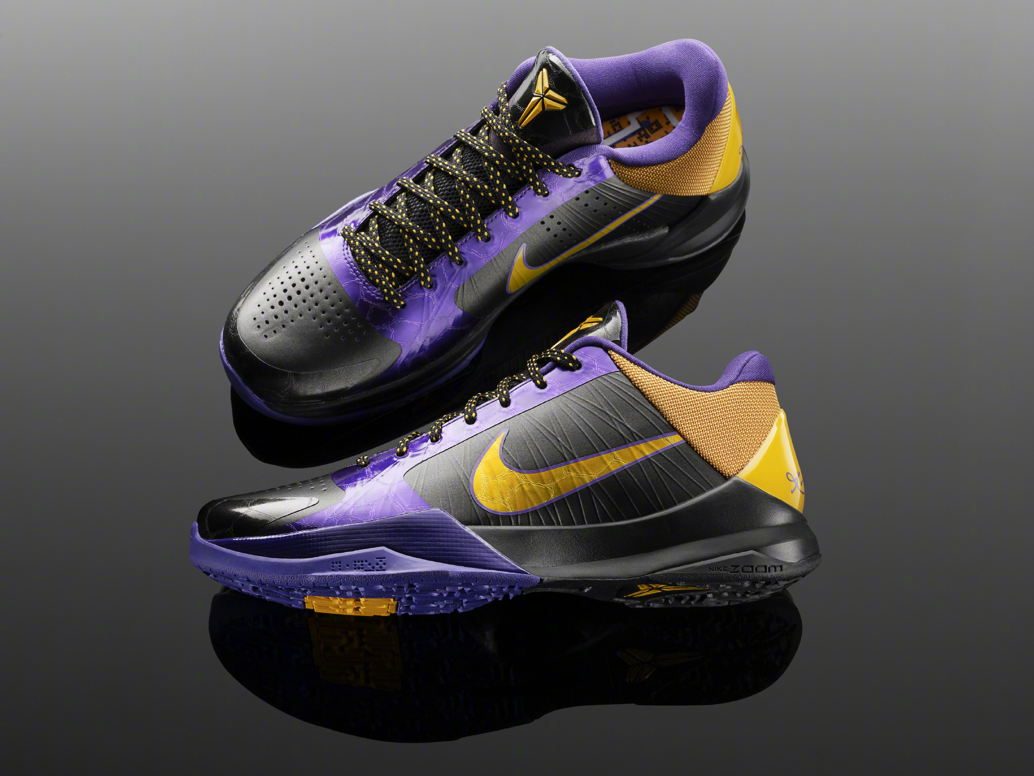 高清:科比当年为zoom kobe v拍摄的一组帅气写真