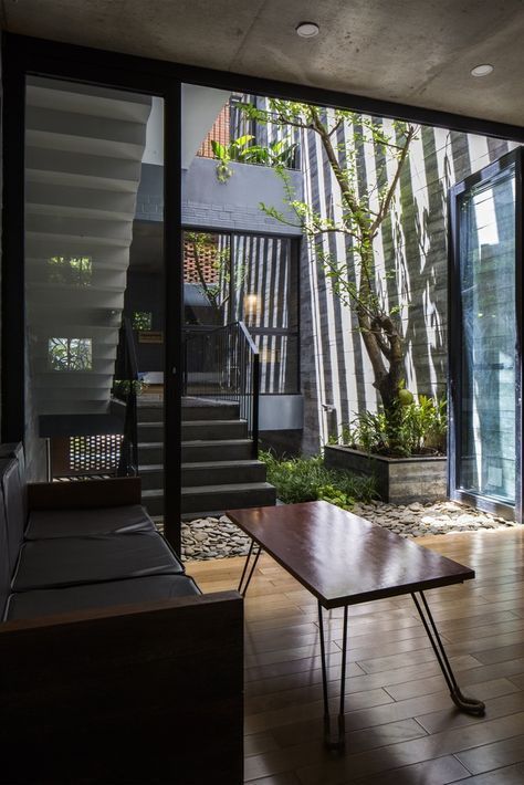 现代建筑中的天井
