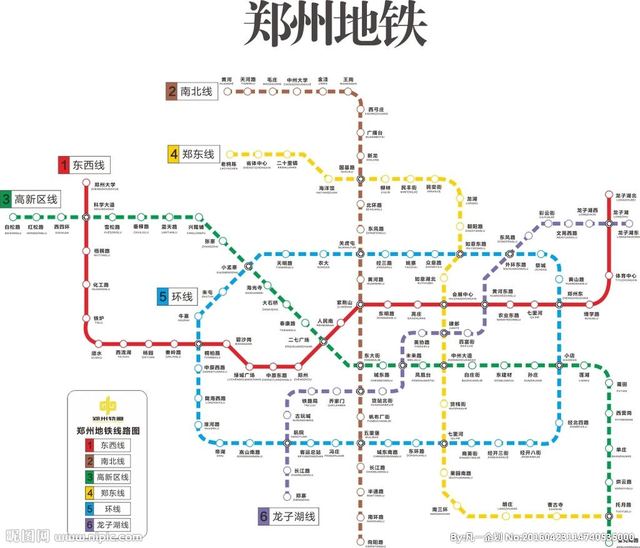 郑州地铁城际站线路图图片