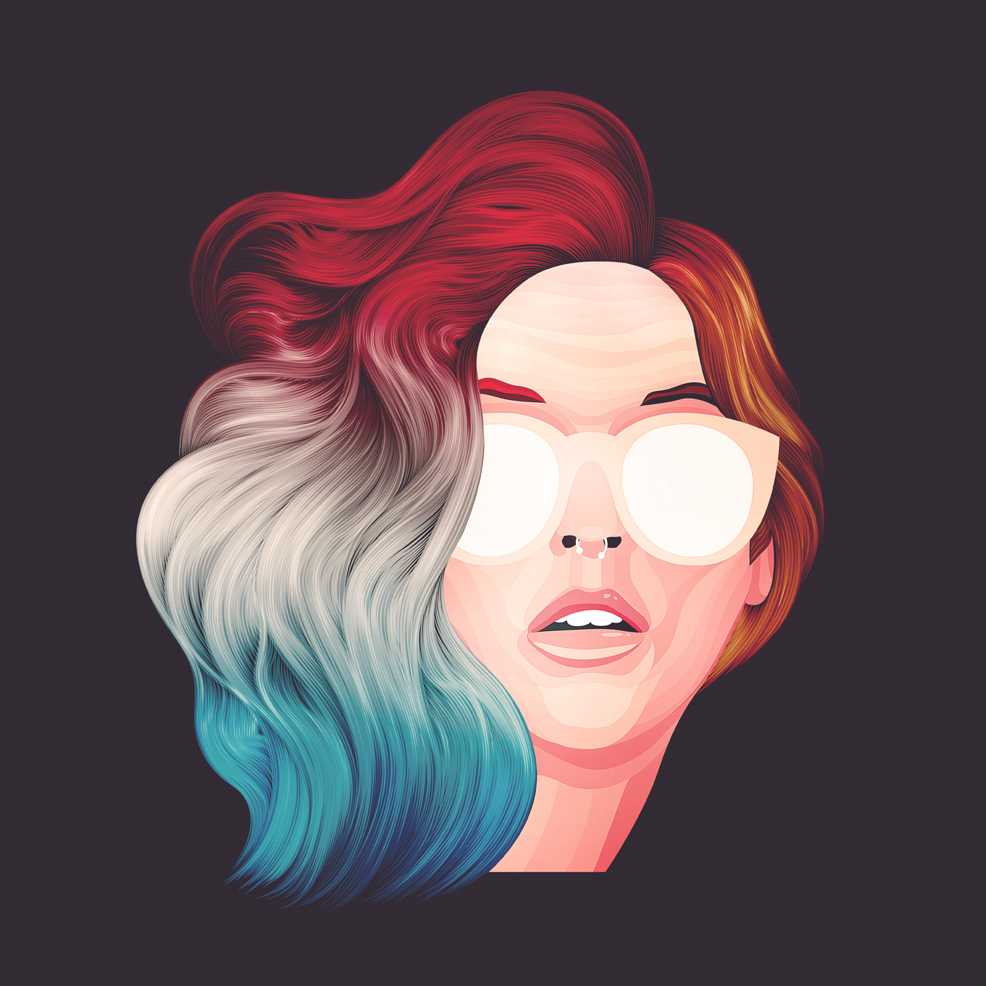 adobeillustratorcc数码艺术绘图插画