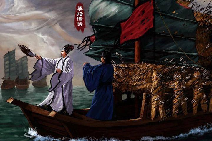 草船借箭,曹操如果放了火箭,诸葛亮也留了一手,会让他败的更惨|曹操|
