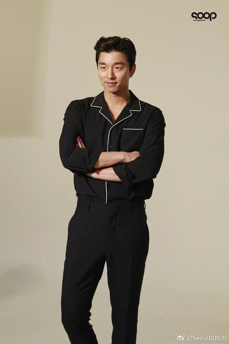 俏皮的绅士感,说得就是这个迷人的孔刘叔吧!