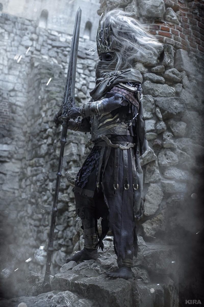 黑暗之魂大神级群像cos小姐姐版葛温德林美爆