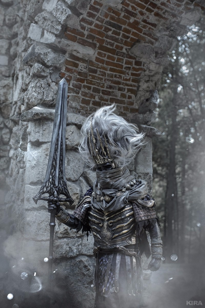 黑暗之魂大神级群像cos小姐姐版葛温德林美爆