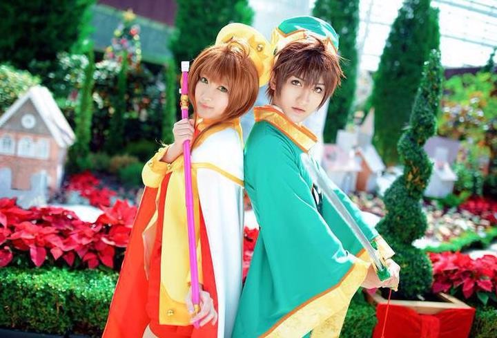 魔卡少女樱cosplay,网友:果然,小樱的哥哥和雪兔才是最佳cp!