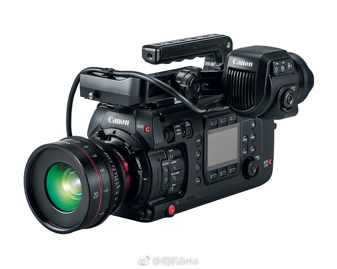 佳能cinema eos c700 ff全画幅电影机正式发布