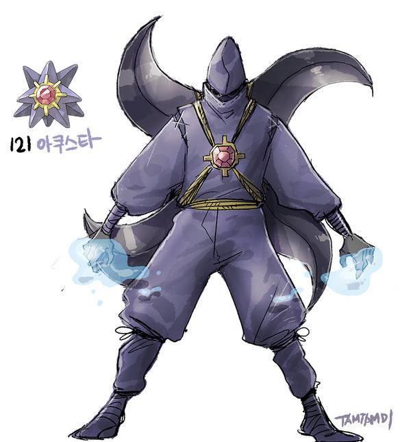 假如神奇宝贝都变成人形模样,超梦长的也太挫了吧!