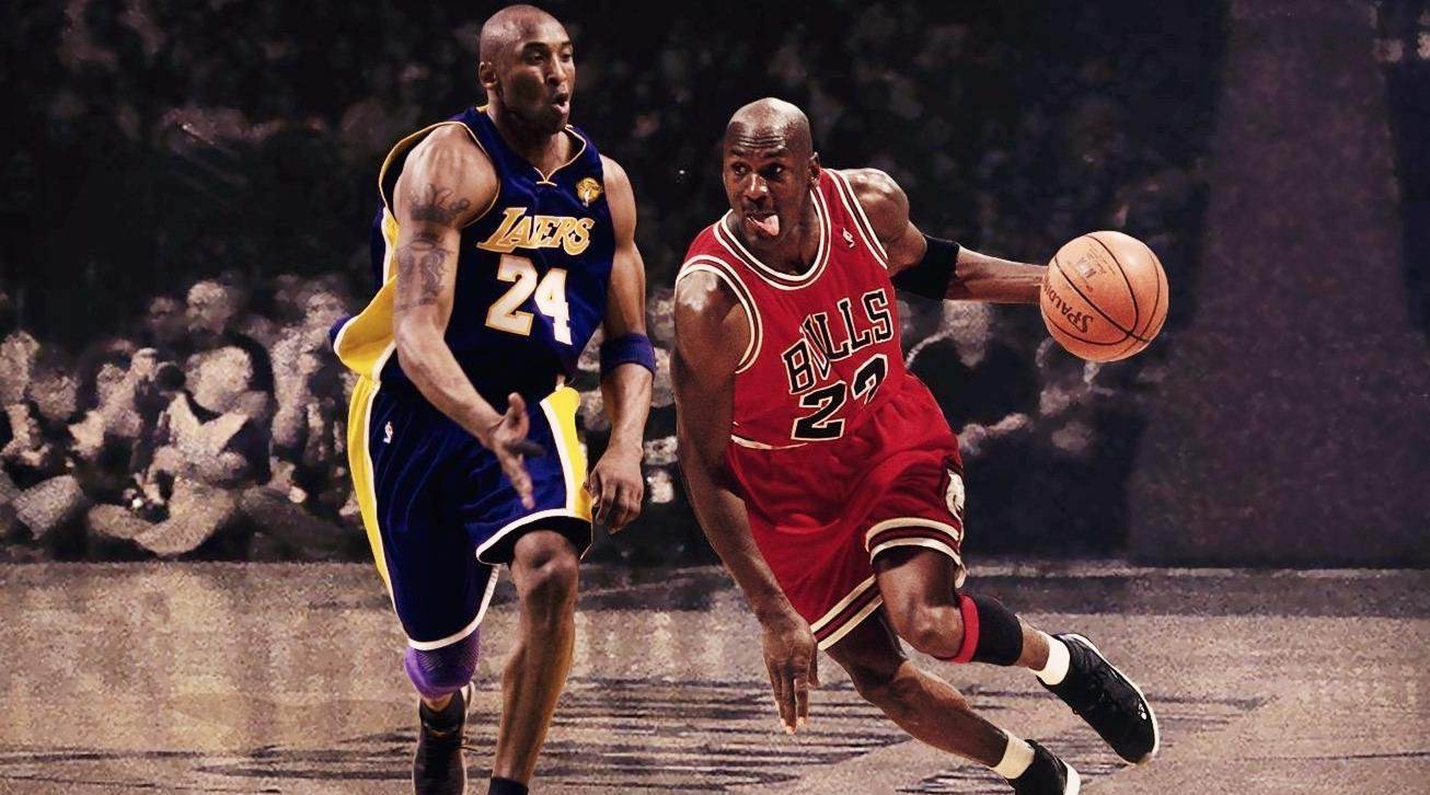 看球听歌:乔丹&科比—see you again!两个时代的篮球之神,两.