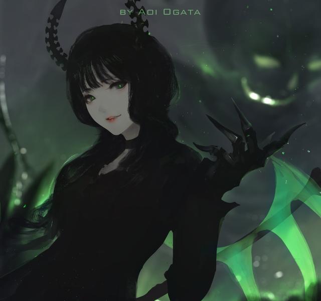 p站画师aoiogata,精致独特的画风有点偏暗黑系!