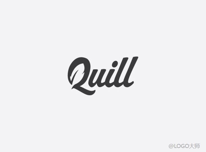 一组以叶子为元素的灵感logo设计欣赏