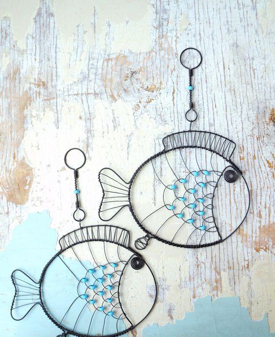 简单的铁丝也可以做装饰简约有新意