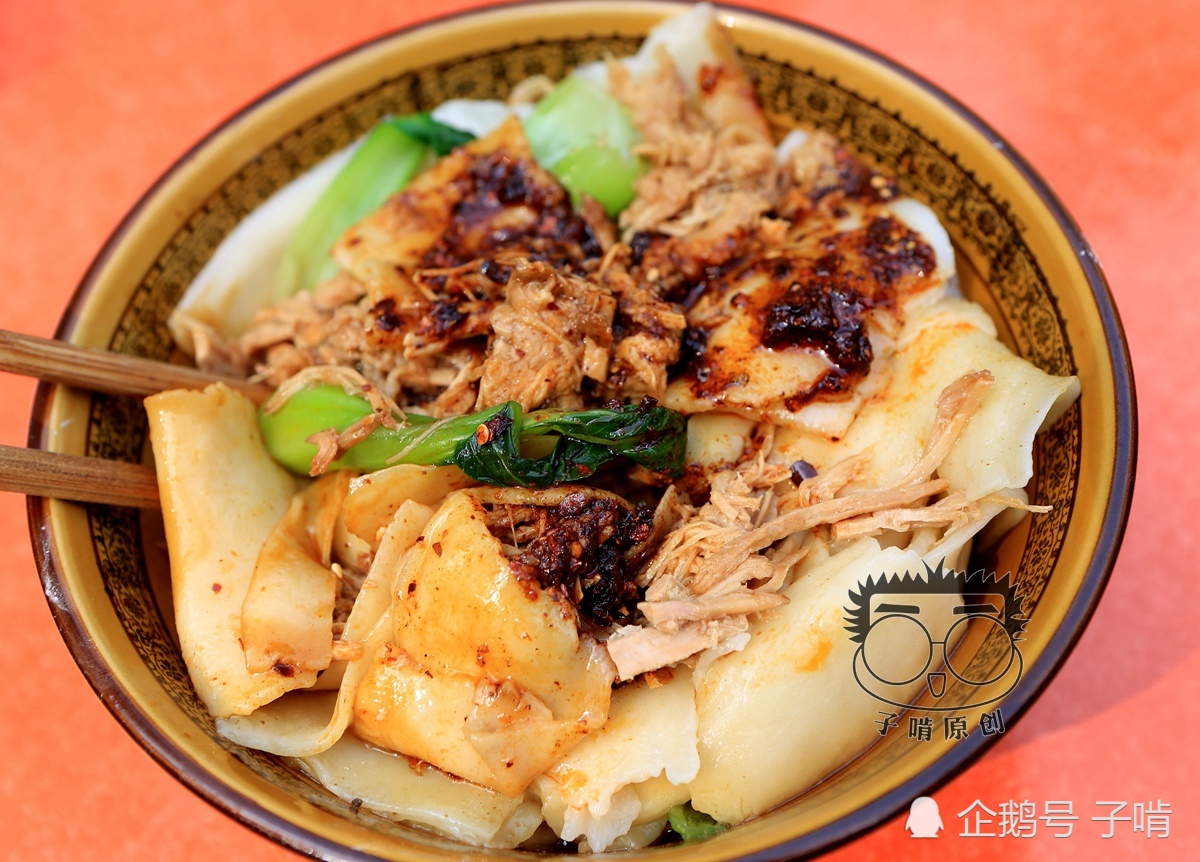 12元的腊汁肉揪面片 腊汁肉量能顶俩肉夹馍吃得过瘾