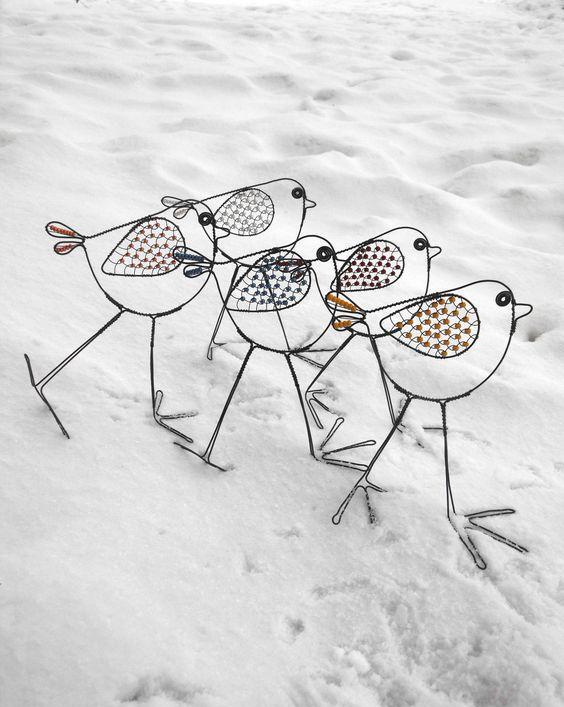 简单的铁丝也可以做装饰简约有新意