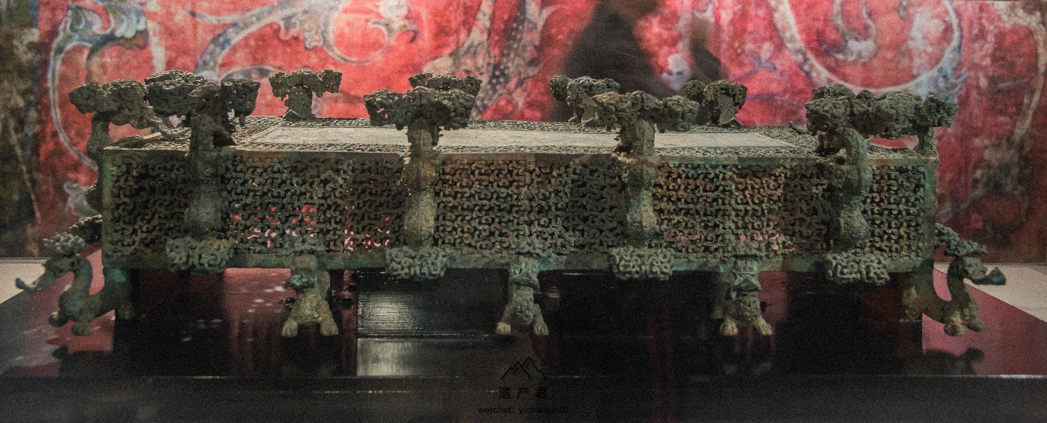 河南博物院藏春秋时期云纹铜禁