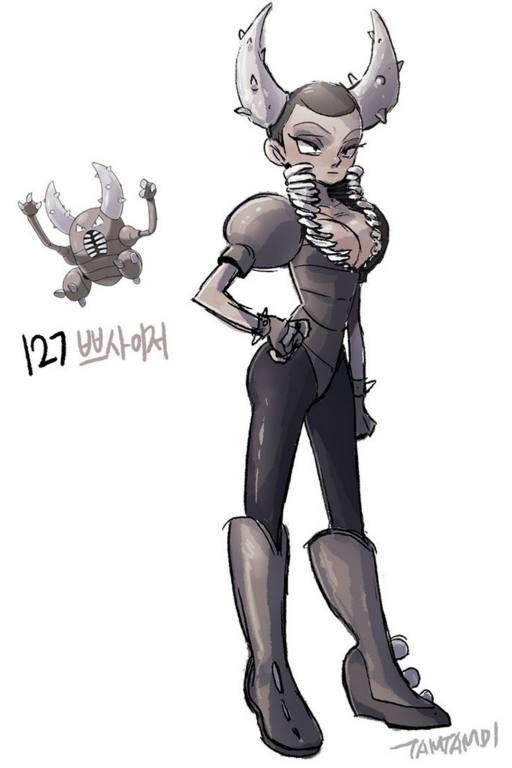 假如神奇宝贝都变成人形模样,超梦长的也太挫了吧!