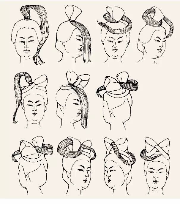 唐代女子的时尚 · 发式|发髻|妇女|唐代_新浪新闻