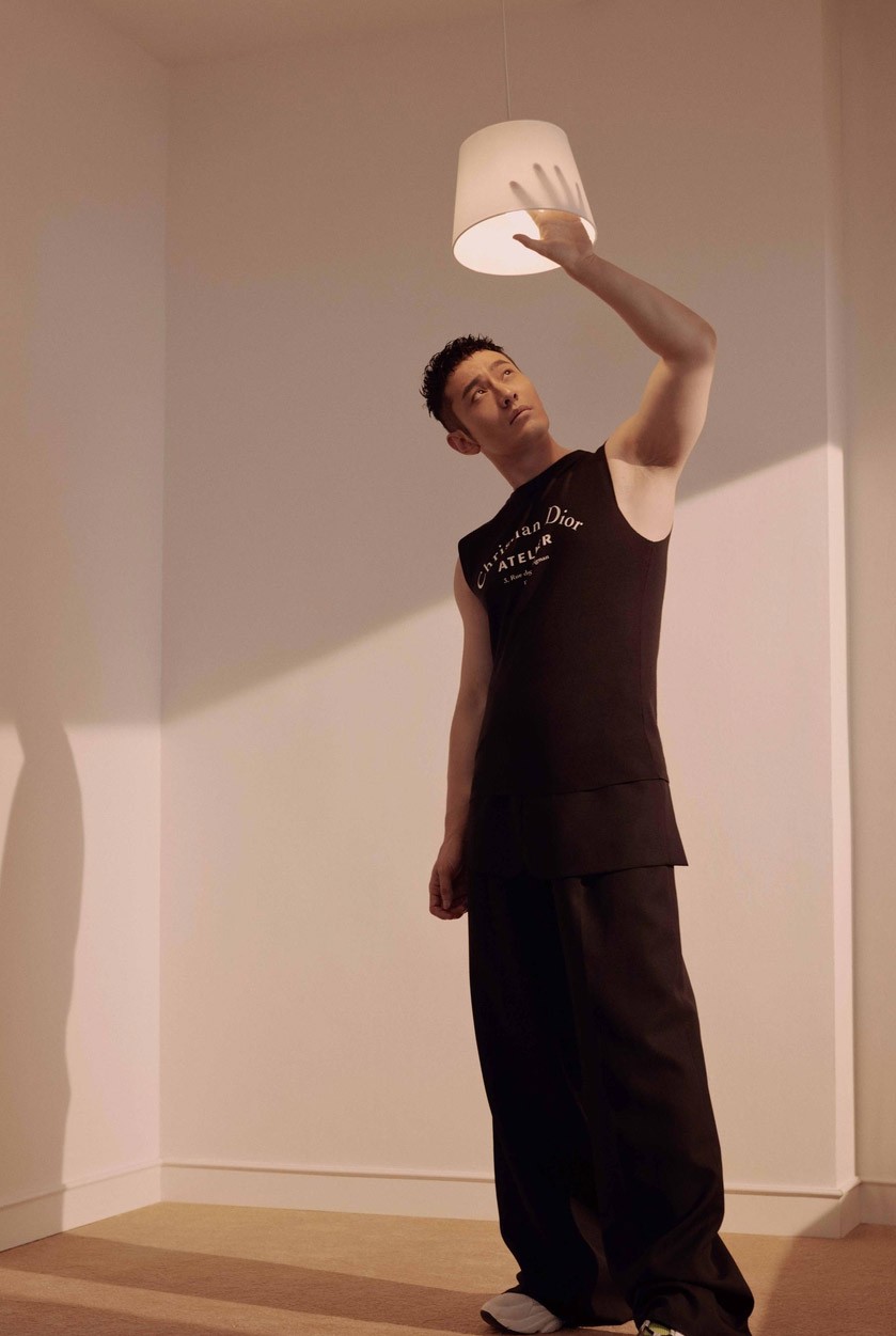 黄晓明最新个人写真集 寸头清爽居家休闲随性