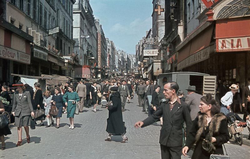 二战,纳粹德国占领下的巴黎