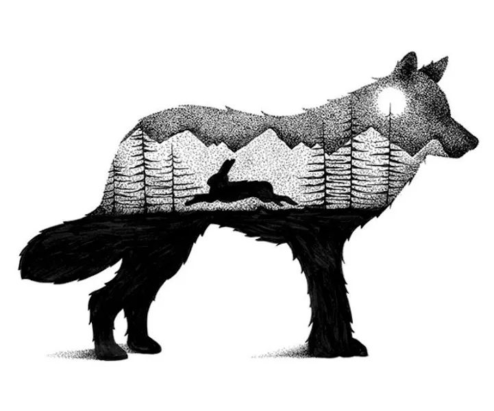 用几百万个点组成的作品这样有创意的画才叫酷