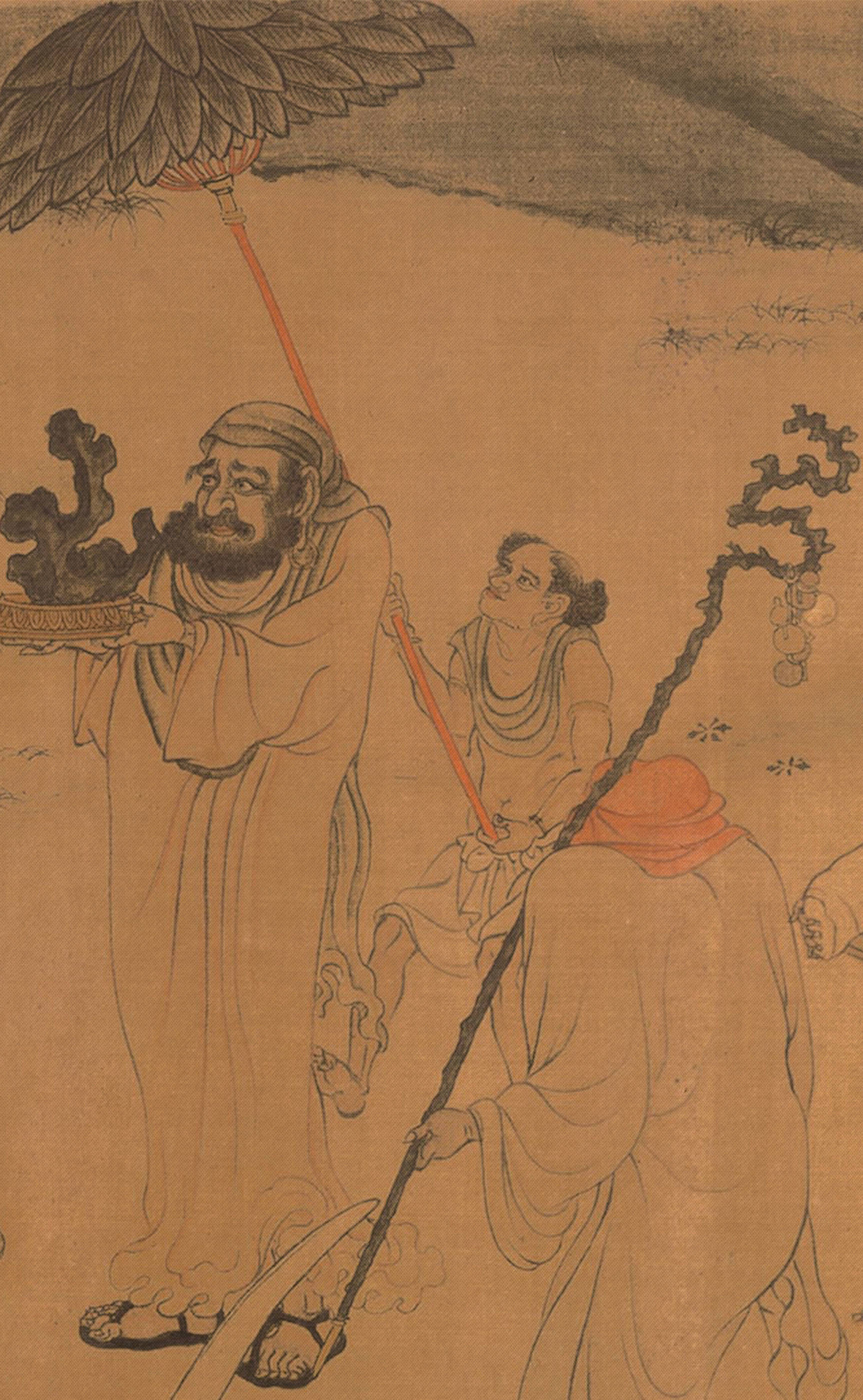 唐·阎立本《职贡图》 | 台北故宫博物院藏