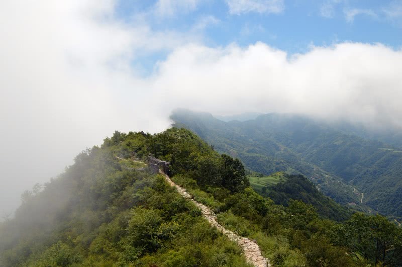 百年古寨探秘 藏在秦岭深处的仙境|海棠山|仙境|山寨_新浪网