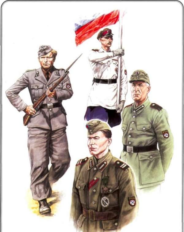 苏联伪军,苏奸部队