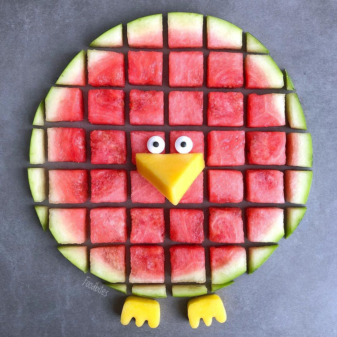 用西瓜设计的创意水果形状 | ins foodbites