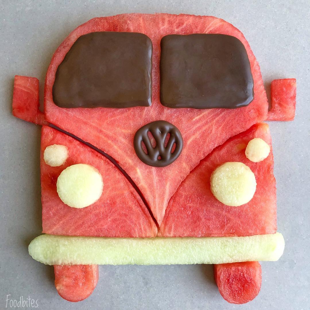 用西瓜设计的创意水果形状 | ins foodbites