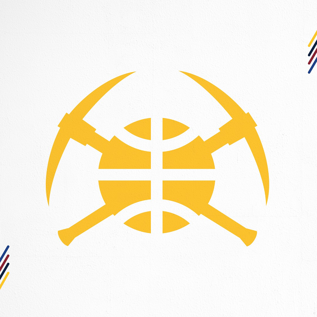 掘金官方发布的球队新logo和球衣