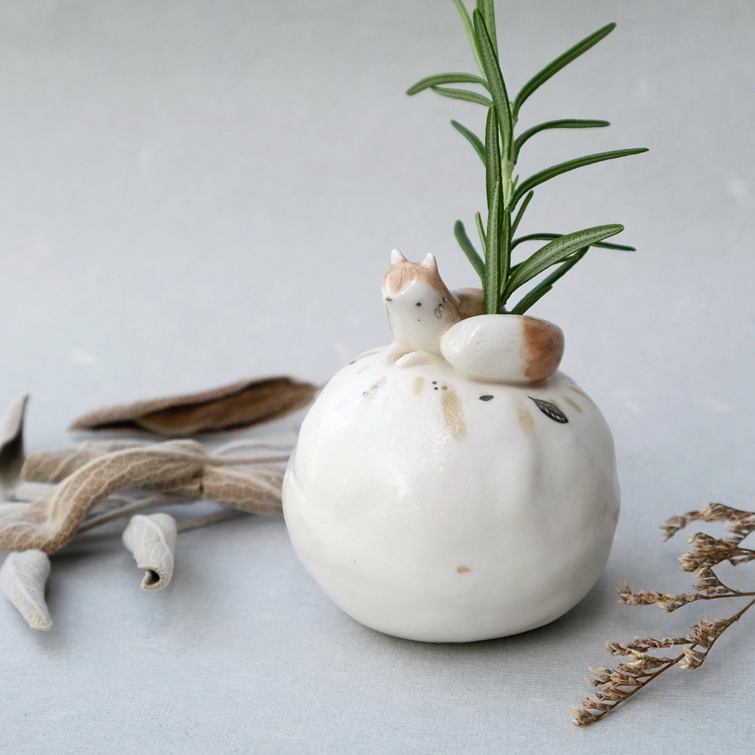 可爱的小陶艺,萌翻你