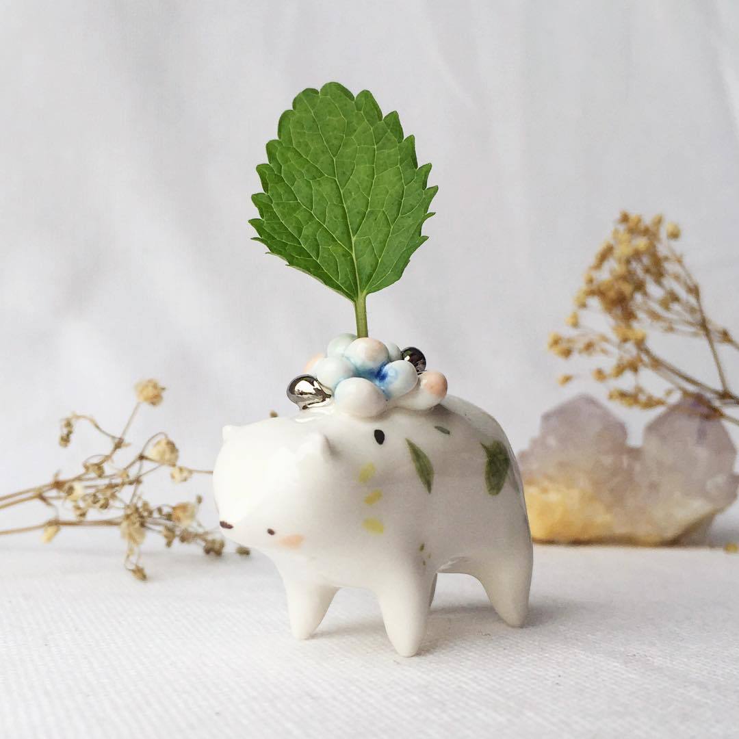 可爱的小陶艺,萌翻你