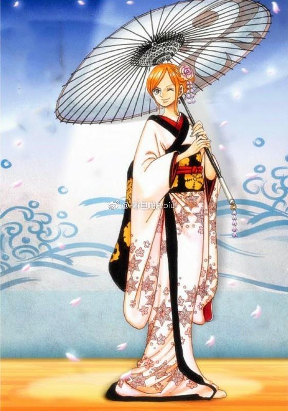 草帽一伙穿和服索隆气场全开乔巴和乌索普化身剑士