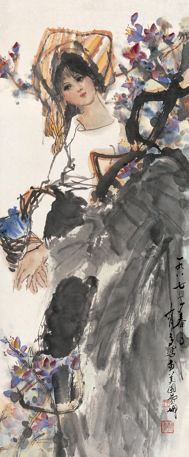 姚有多四十六幅人物作品画欣赏