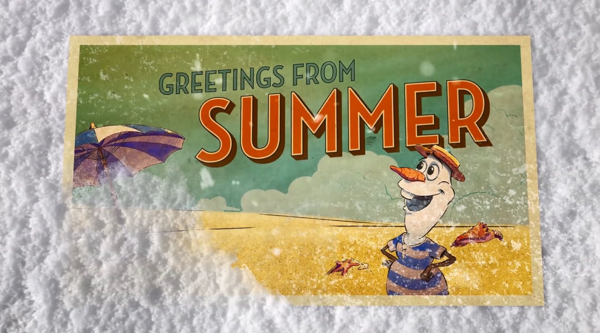 《冰雪奇缘》音乐剧中雪宝的歌曲in summer,可以说高度还原了电影中.