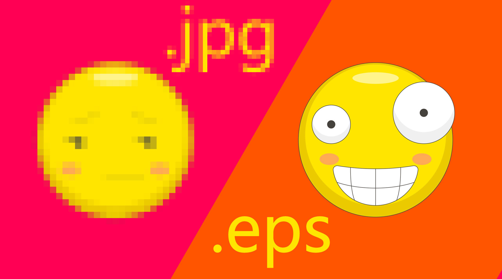 位图和矢量图有什么区别?为啥图片放大就变模糊了?