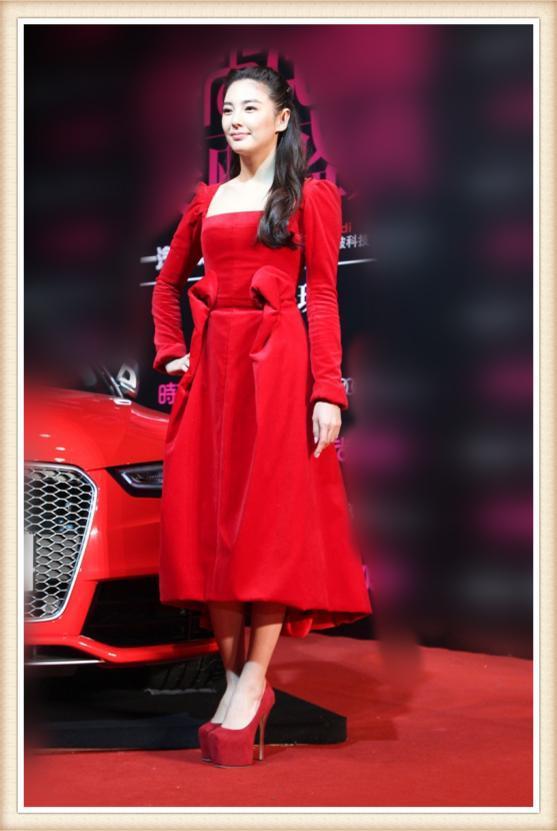 看了张雨绮穿小红裙,再看看大s,真心想问汪小菲一句:后悔不?