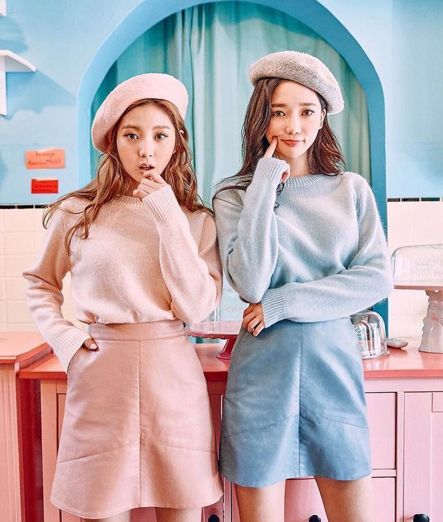 拒绝一模一样, 这样穿搭才叫闺蜜装