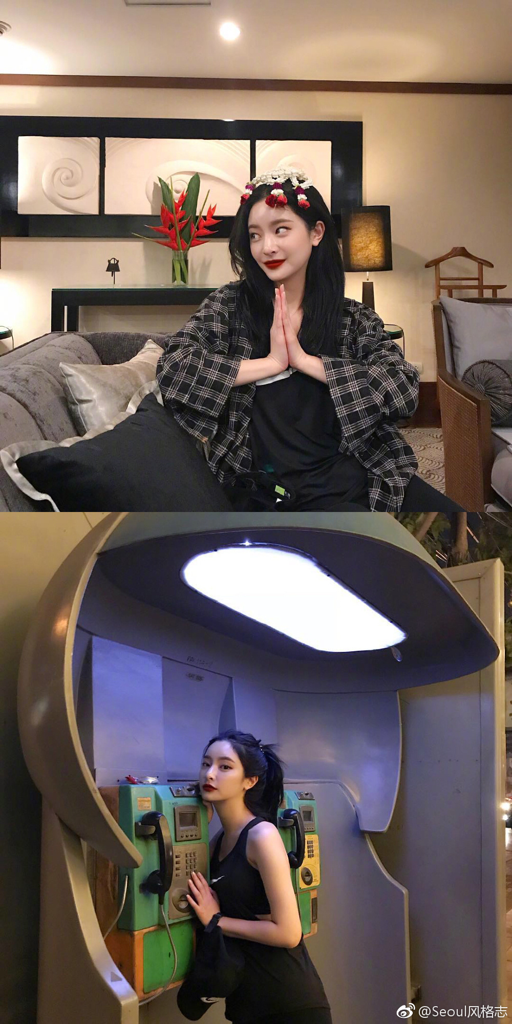 stylenanda的当家模特卞静荷私服也超好看