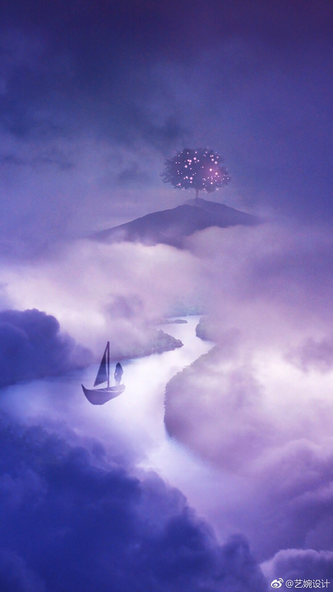 一组蓝色系壁纸分享